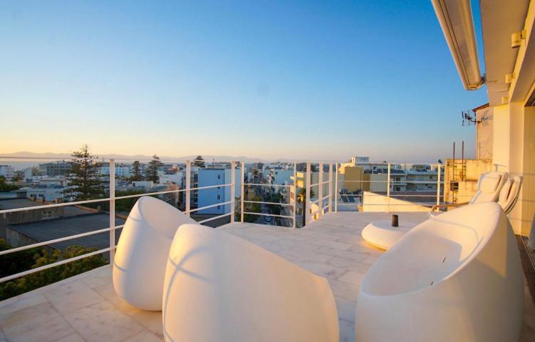 Апартаменти Panoramic View - Penthouse Rhodes City Екстер'єр фото